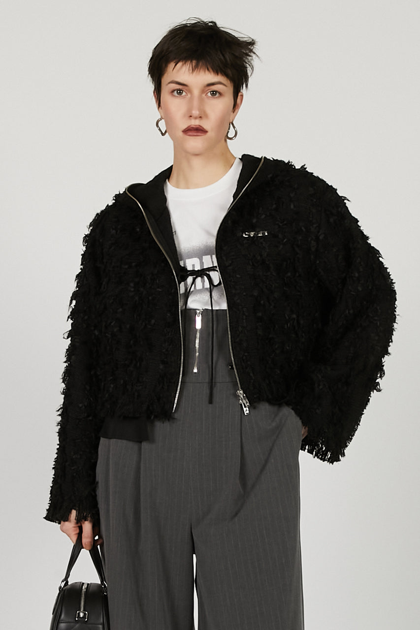 Tweed Hoodie - SALE