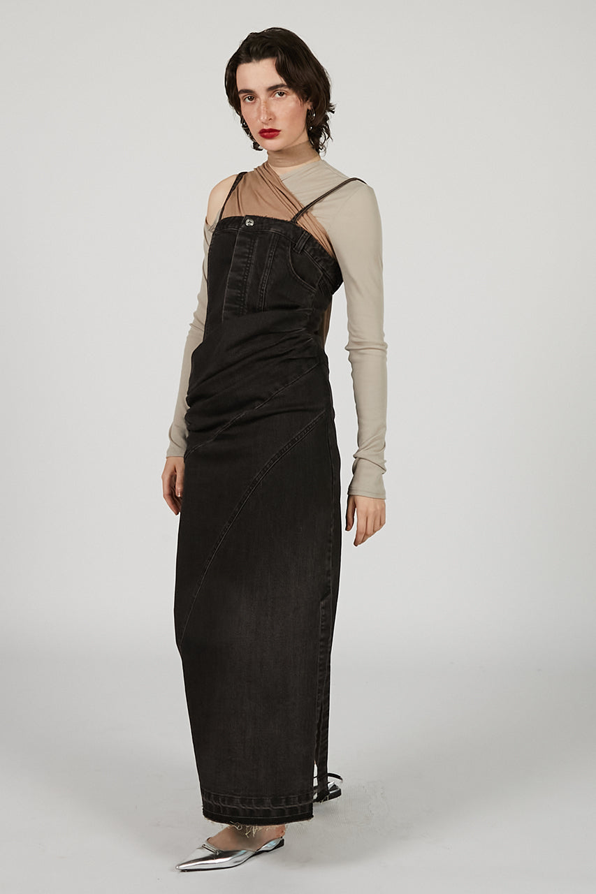 2WAY Lame Denim Dress - SALE
