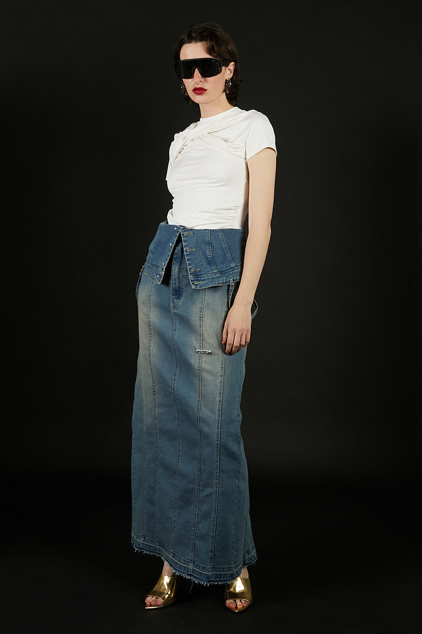 Twisted Knot Half Sleeve Top - SALE