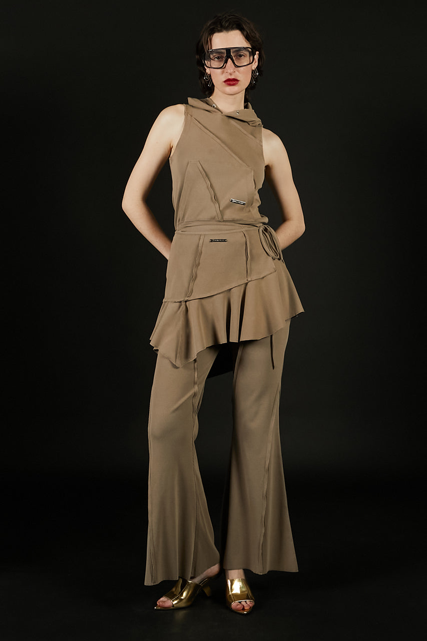 Outseam Wrap Layered Pants - 2025 SUMMER