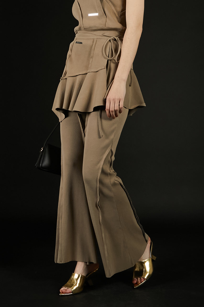 Outseam Wrap Layered Pants - 2025 SUMMER