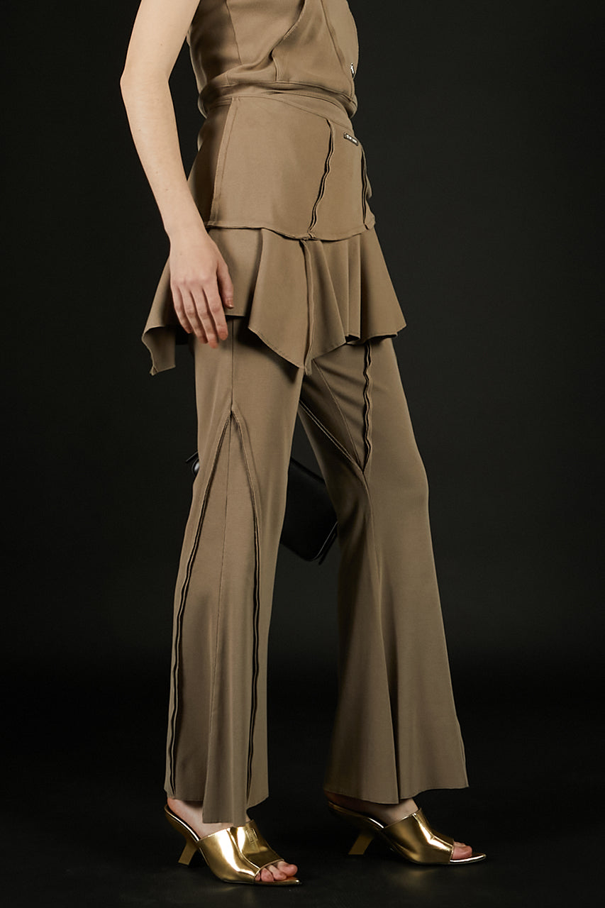 Outseam Wrap Layered Pants - 2025 SUMMER