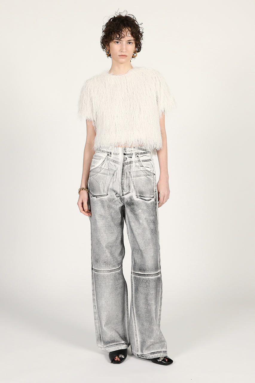 Spray Straight Denim Pants - 26 SUMMER