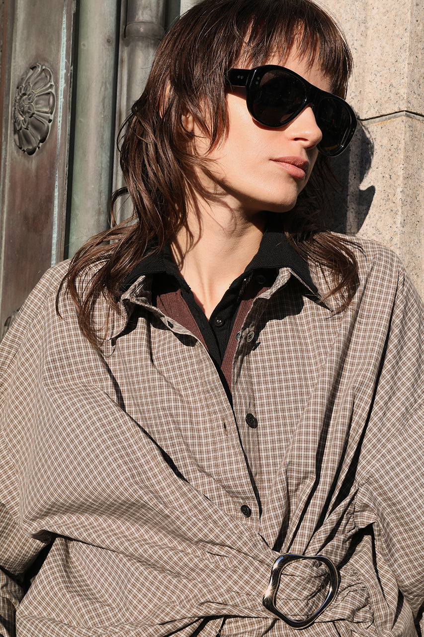 Buckle Balloon Shirt