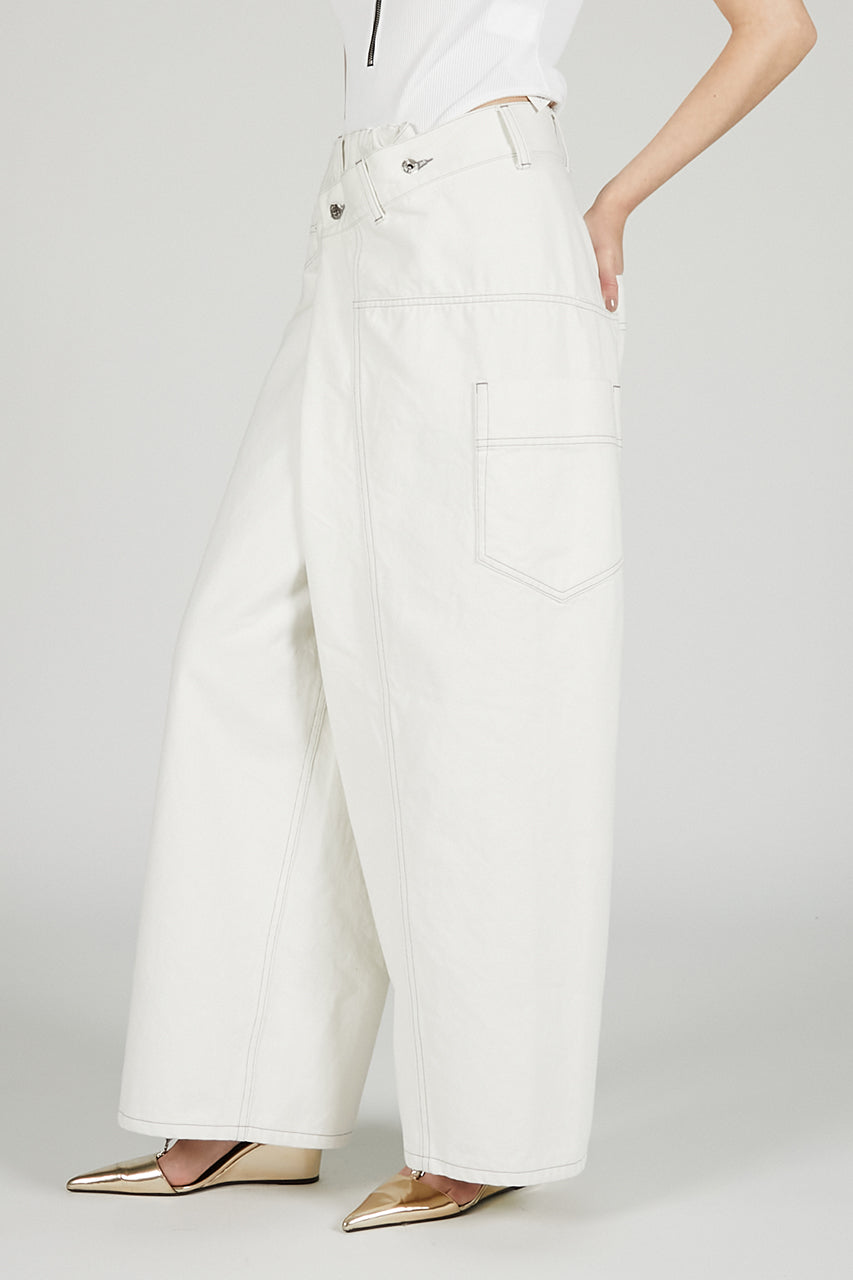 Deformed Baggy Denim Pants - SALE
