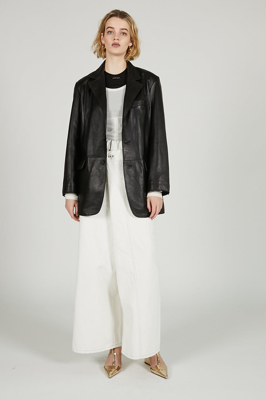 Deformed Baggy Denim Pants - SALE