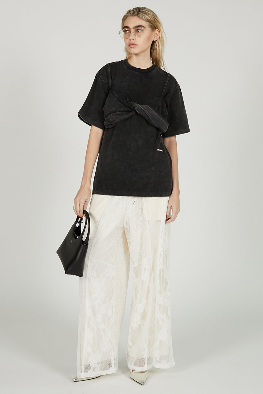 Layered Bralette Tee