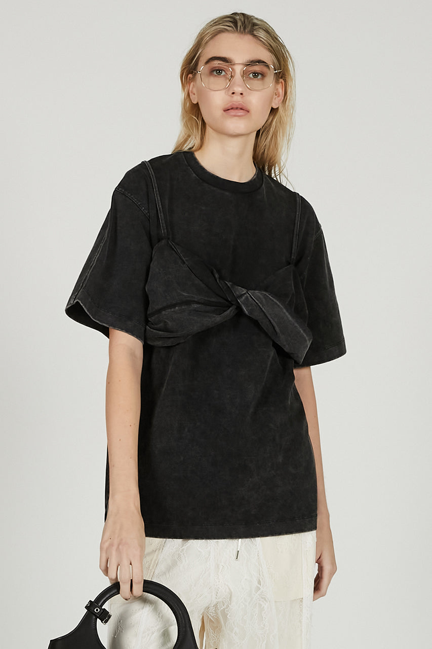 Layered Bralette Tee
