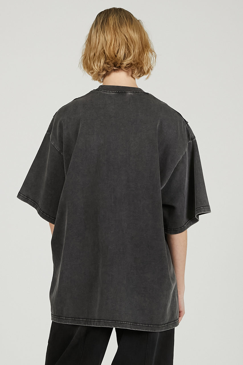 V-Cut Lace Logo Top - SALE