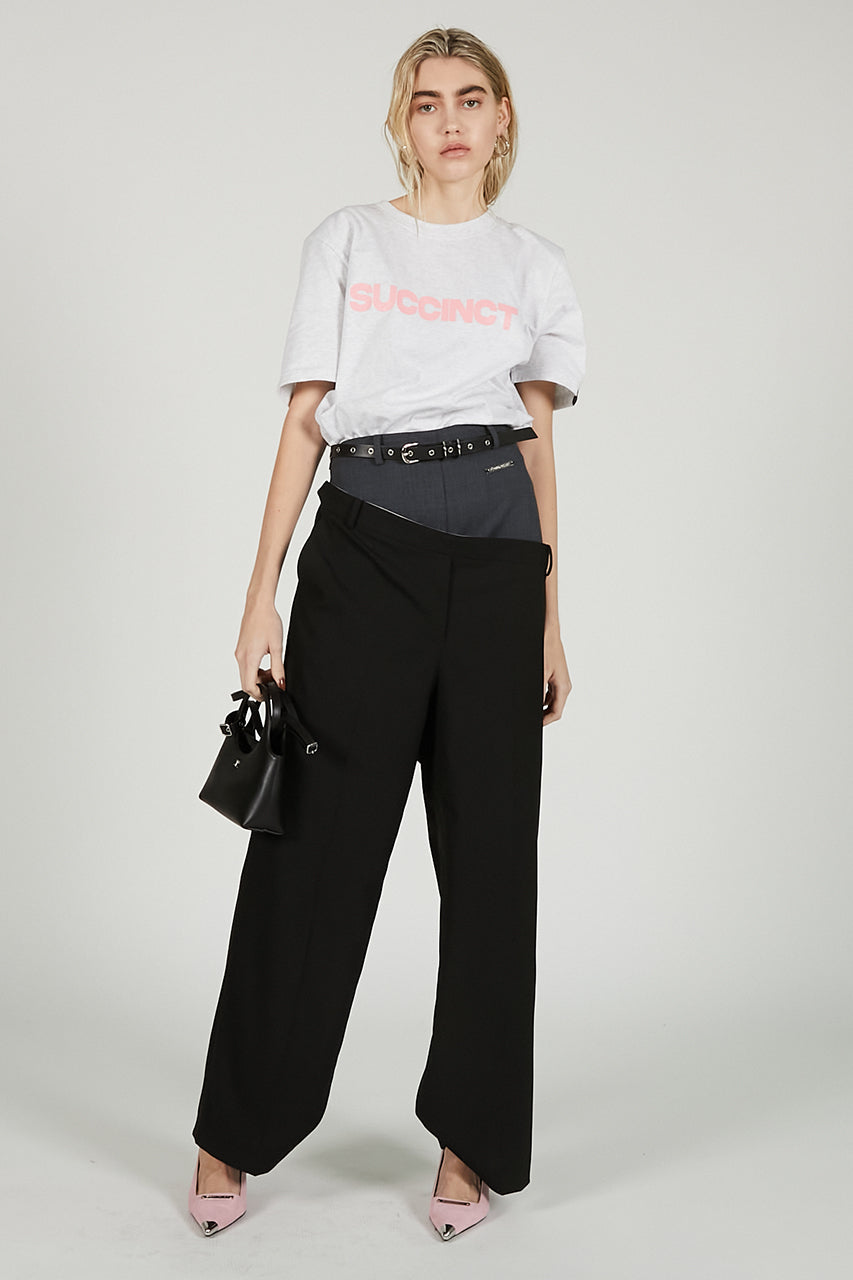 Power Shoulder Logo Tee - 2025 SUMMER