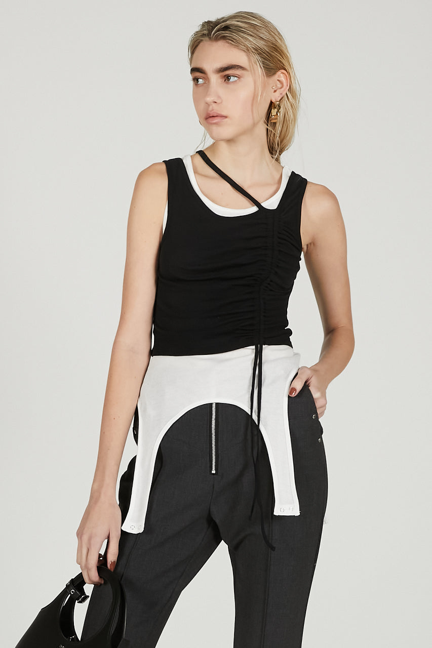 2 Neck Layered Tank