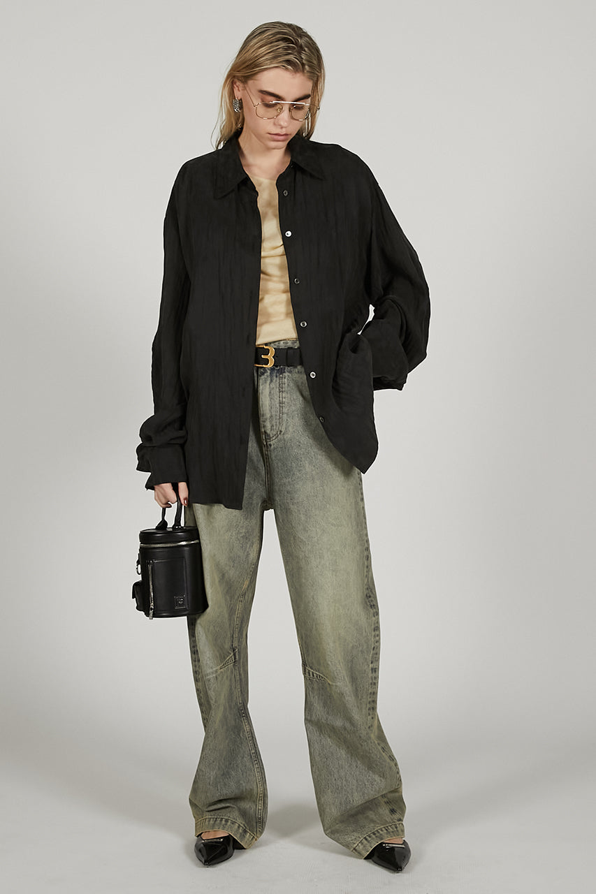 Satin Shirt And Camisole - 2025 SUMMER