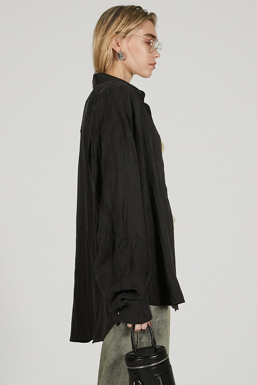 Satin Shirt And Camisole - 2025 SUMMER