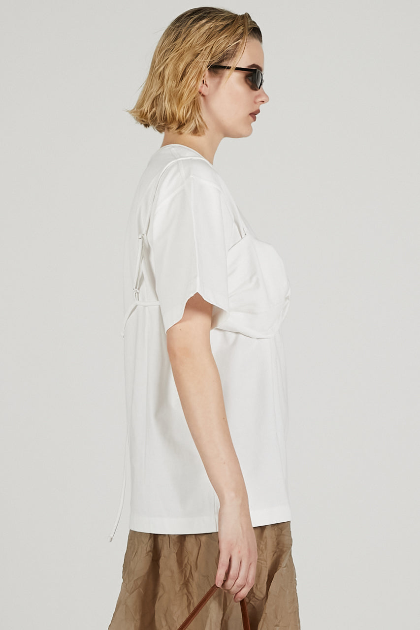 Layered Bralette Tee