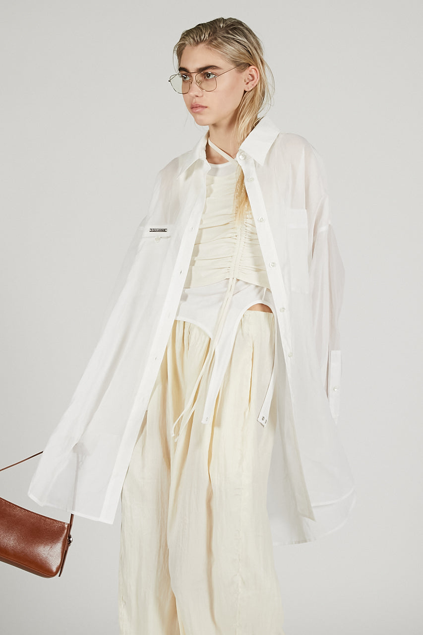 Cotton Boiled Big Shirt