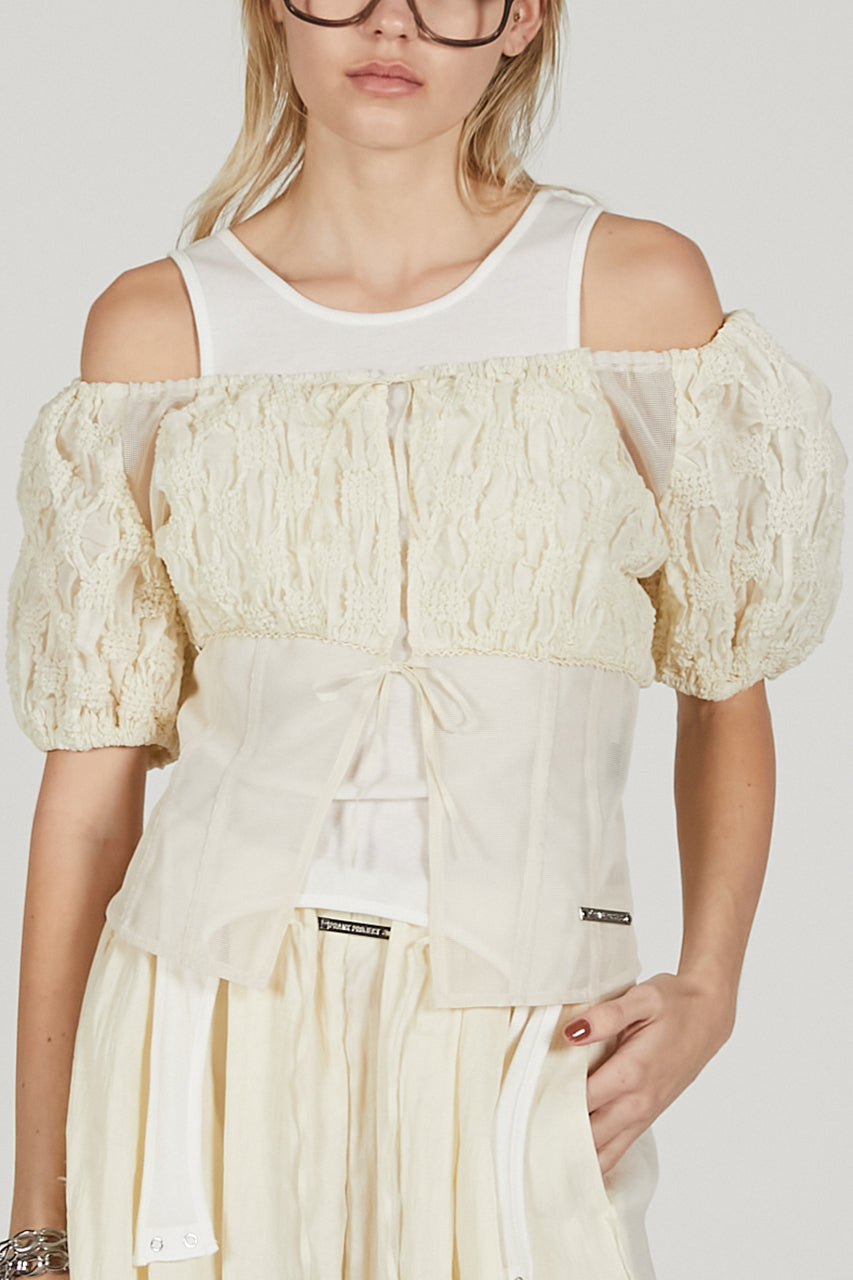 Smocking Pufftop - SALE