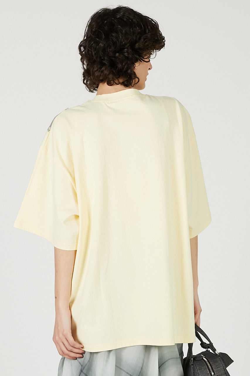 V-Cut Lace Logo Top - SALE
