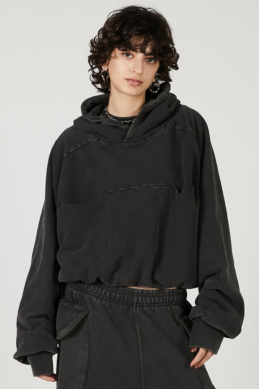 Double Double Hood Washed Black - SALE