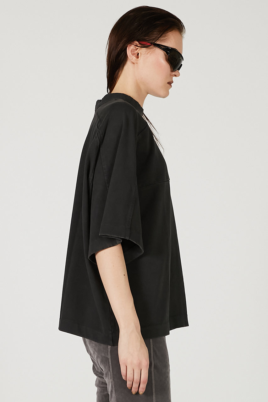 Heavy Pocket Tee Washed Black