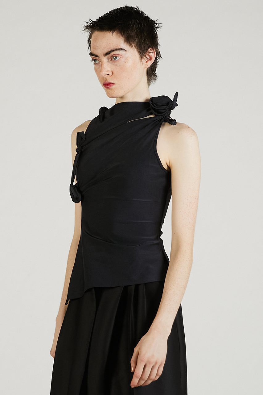 Asymmetric Flower Top - PRE ORDER