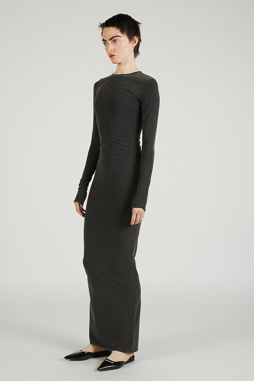 LS Maxi Cotton Spandex Washed Black - SALE