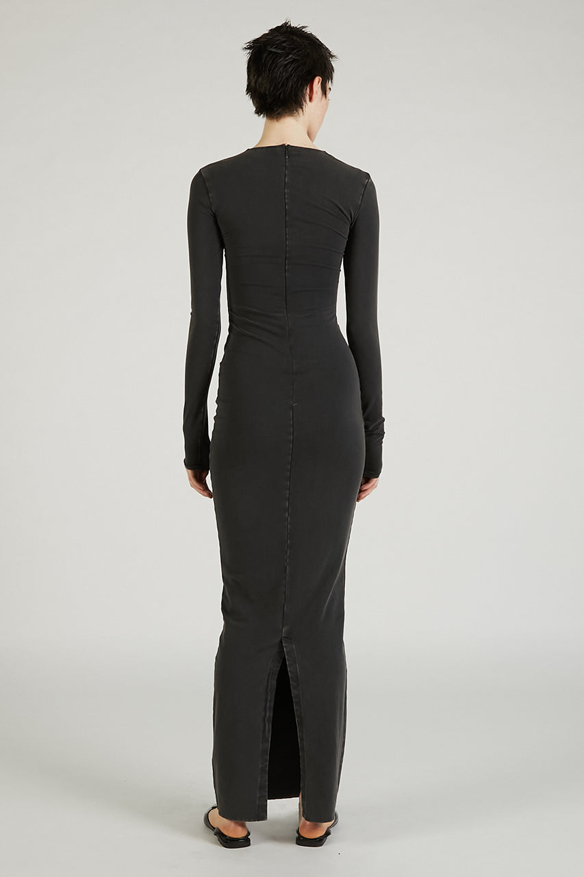 LS Maxi Cotton Spandex Washed Black - SALE