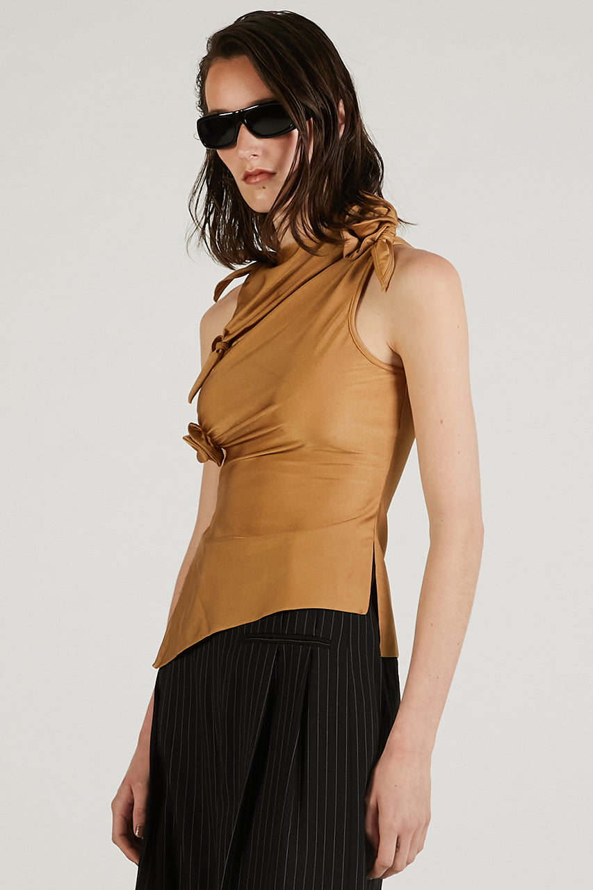 Asymmetric Flower Top - PRE ORDER