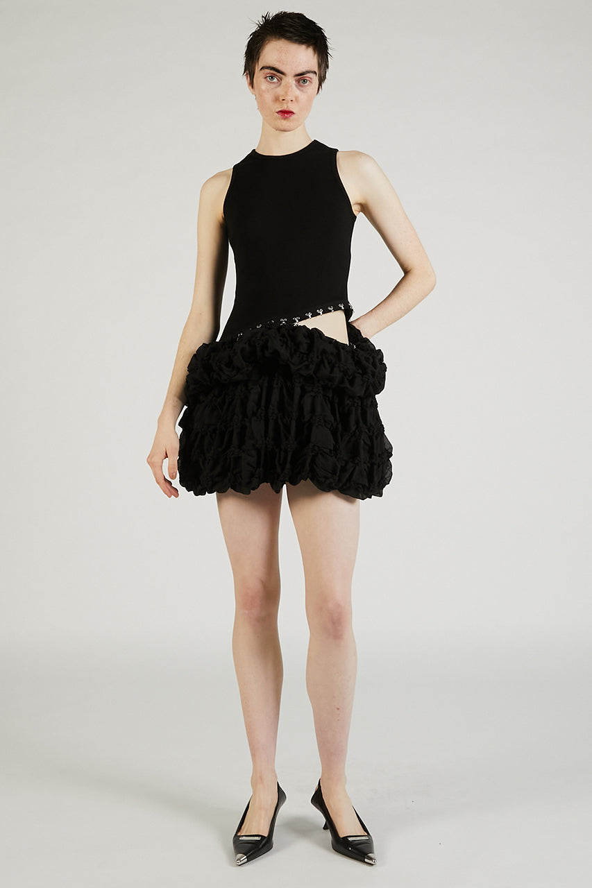 Broken Tulle Sleeveless Dress - SALE