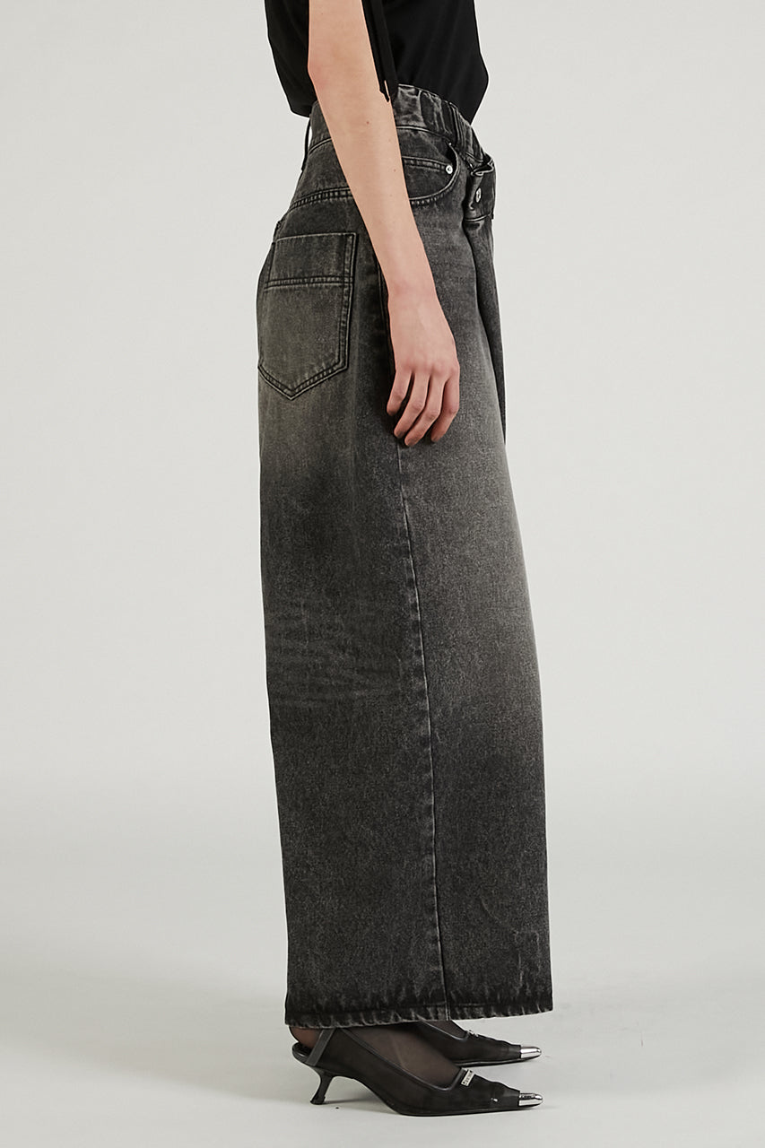 Deformed Baggy Denim Pants - SALE