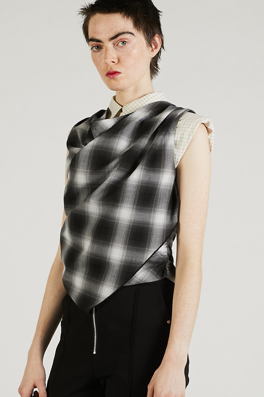 Draped Front Top