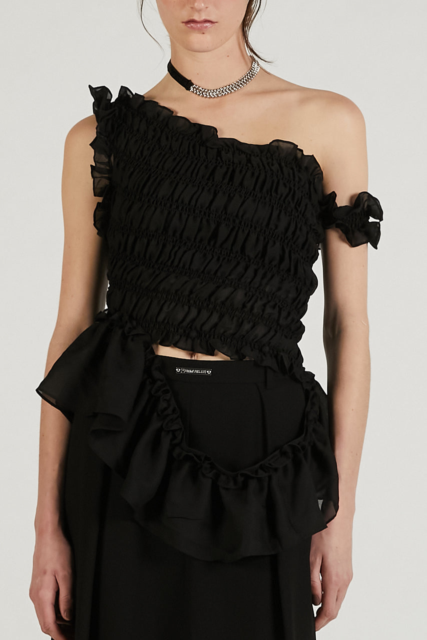 Smocking Off Shoulder Top - SALE