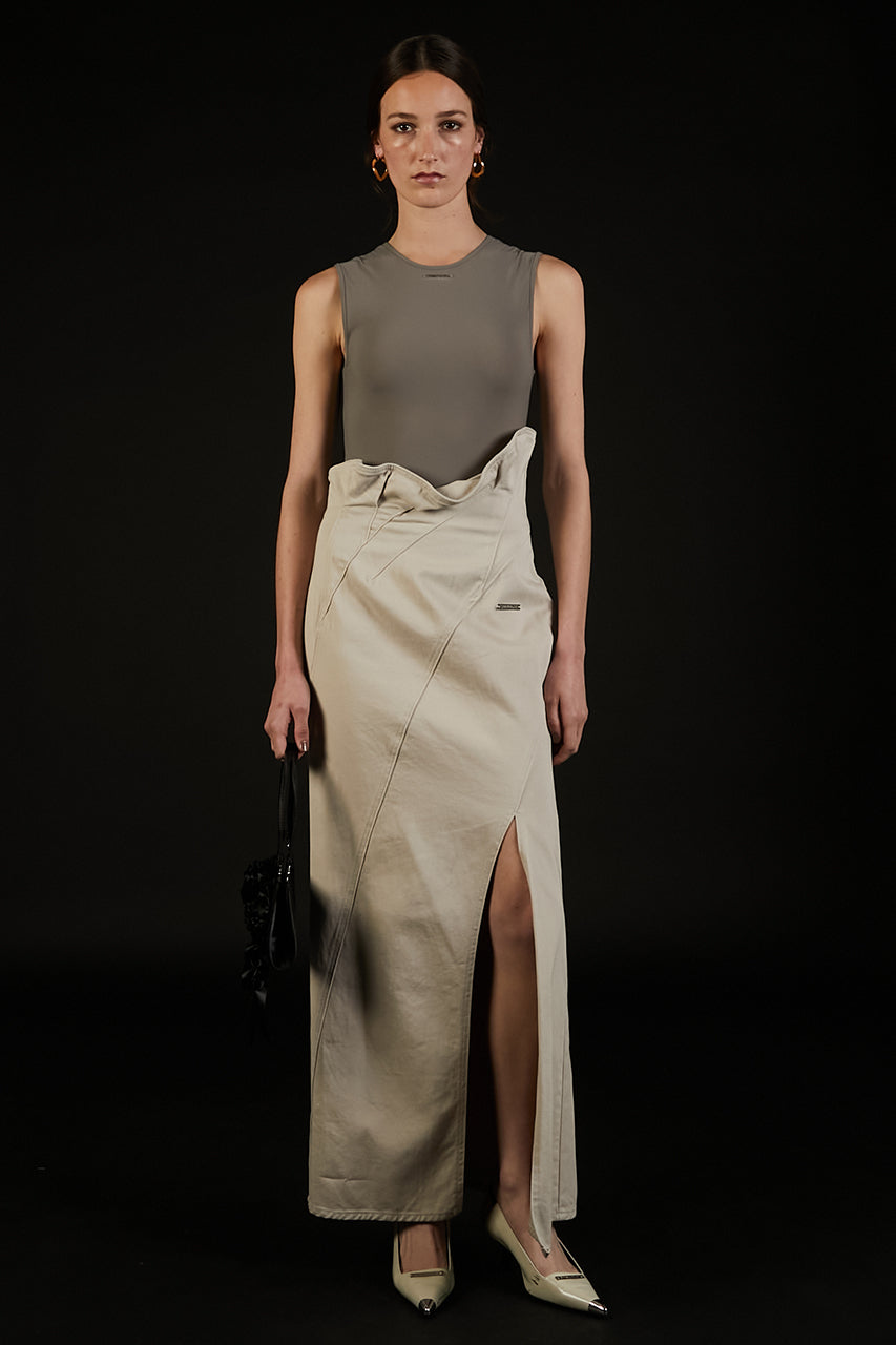 Sculpted Maxi Skirt - SALE