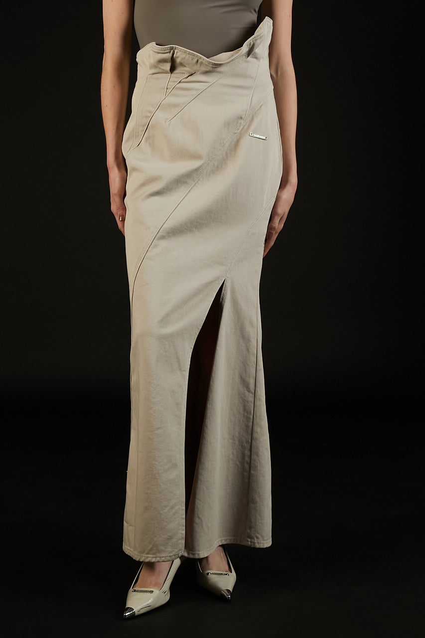Sculpted Maxi Skirt - SALE