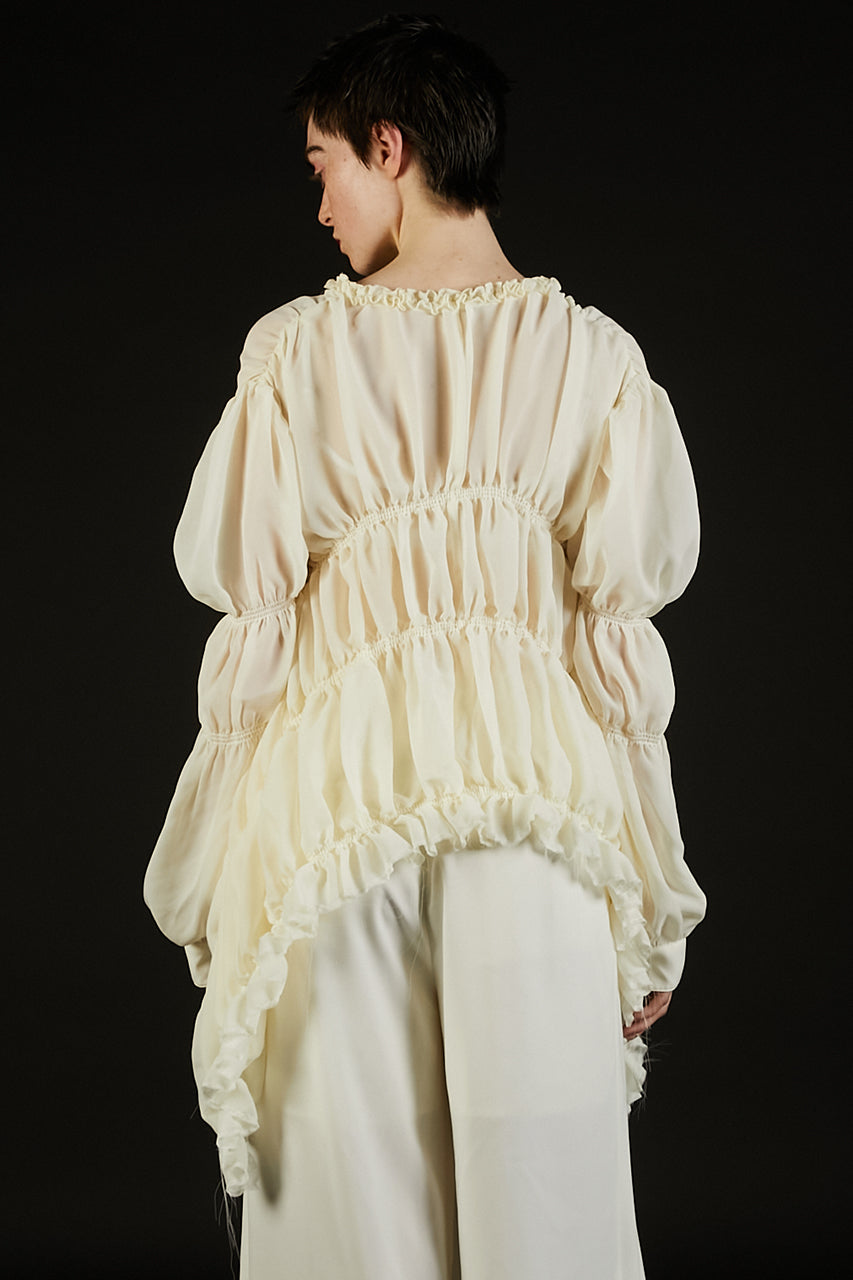 Puff Sleeve Blouse - SALE