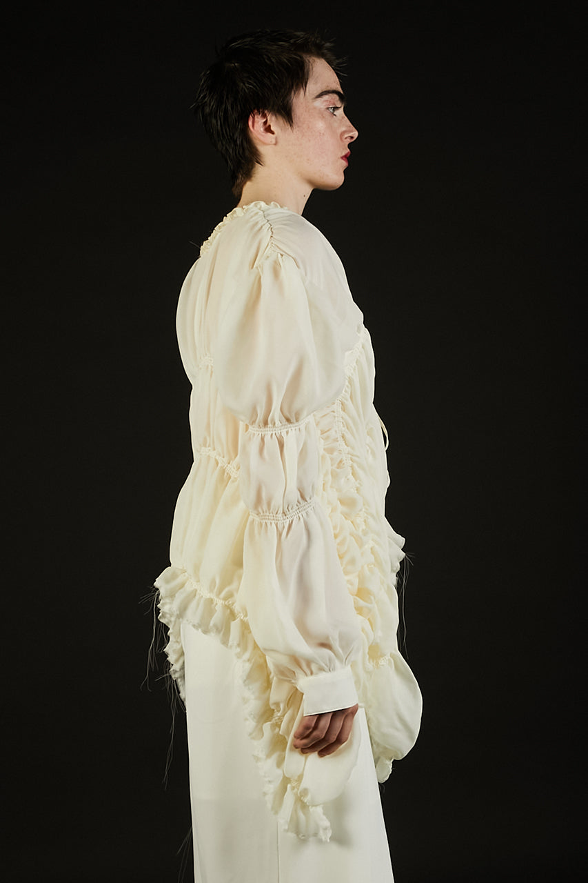 Puff Sleeve Blouse - SALE