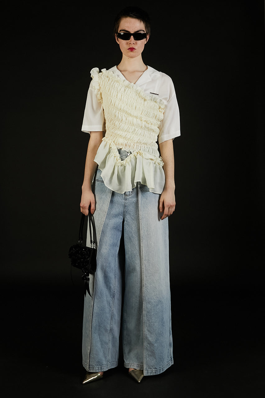 Smocking Off Shoulder Top - SALE