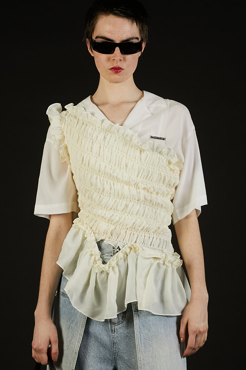 Smocking Off Shoulder Top - SALE