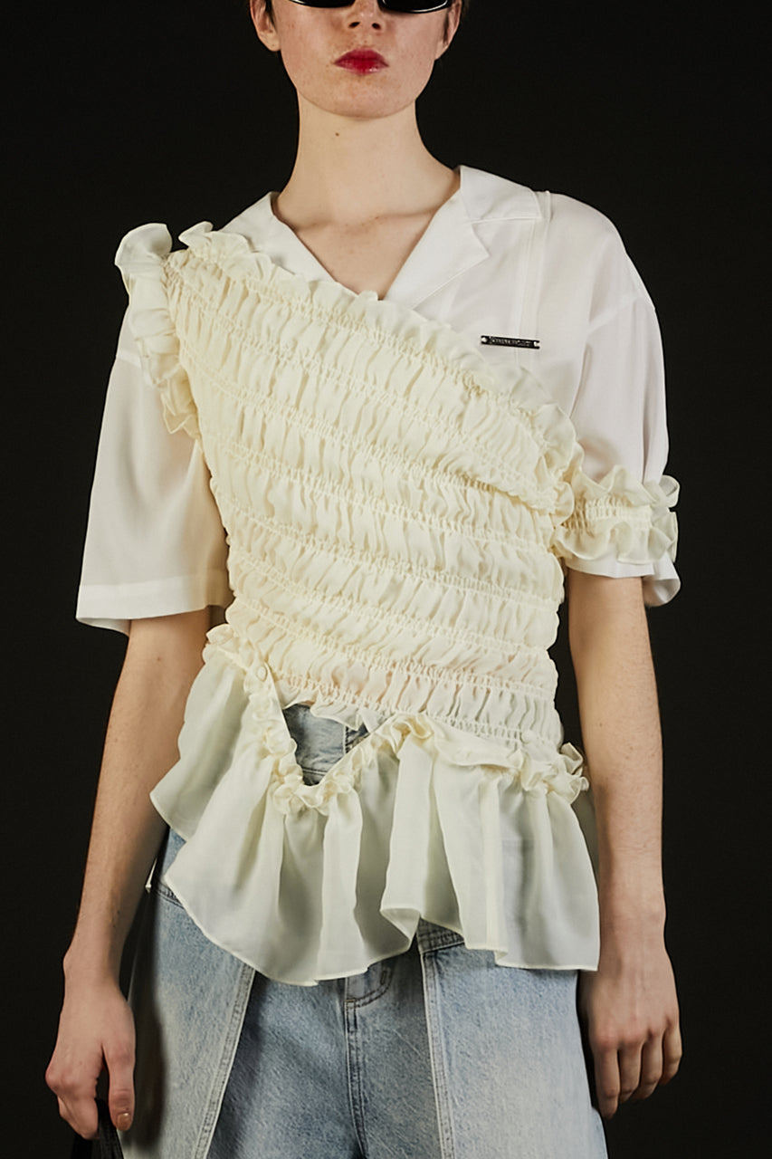 Smocking Off Shoulder Top - SALE