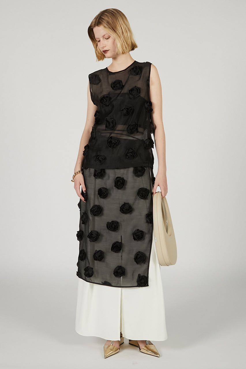 Rose Sleeve Vest - 2025 SUMMER