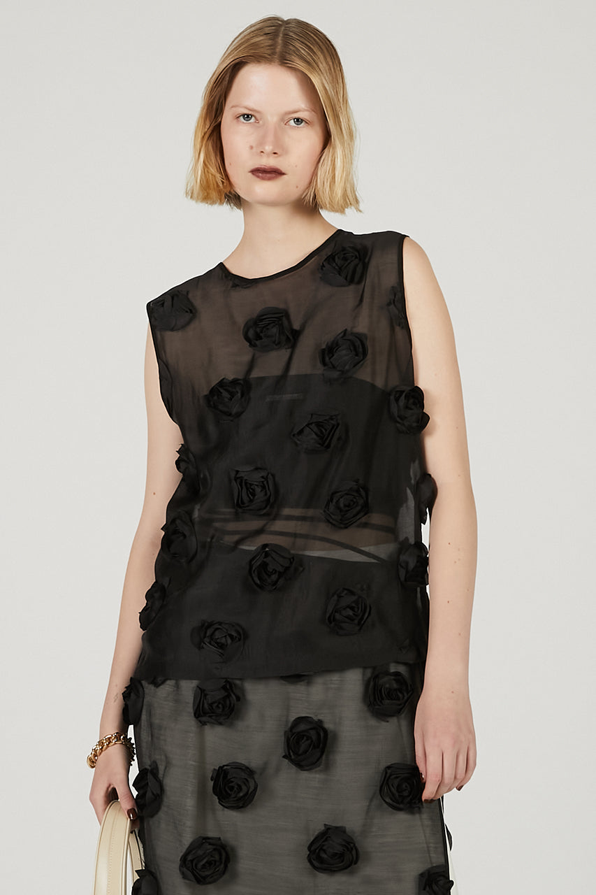 Rose Sleeve Vest - SALE