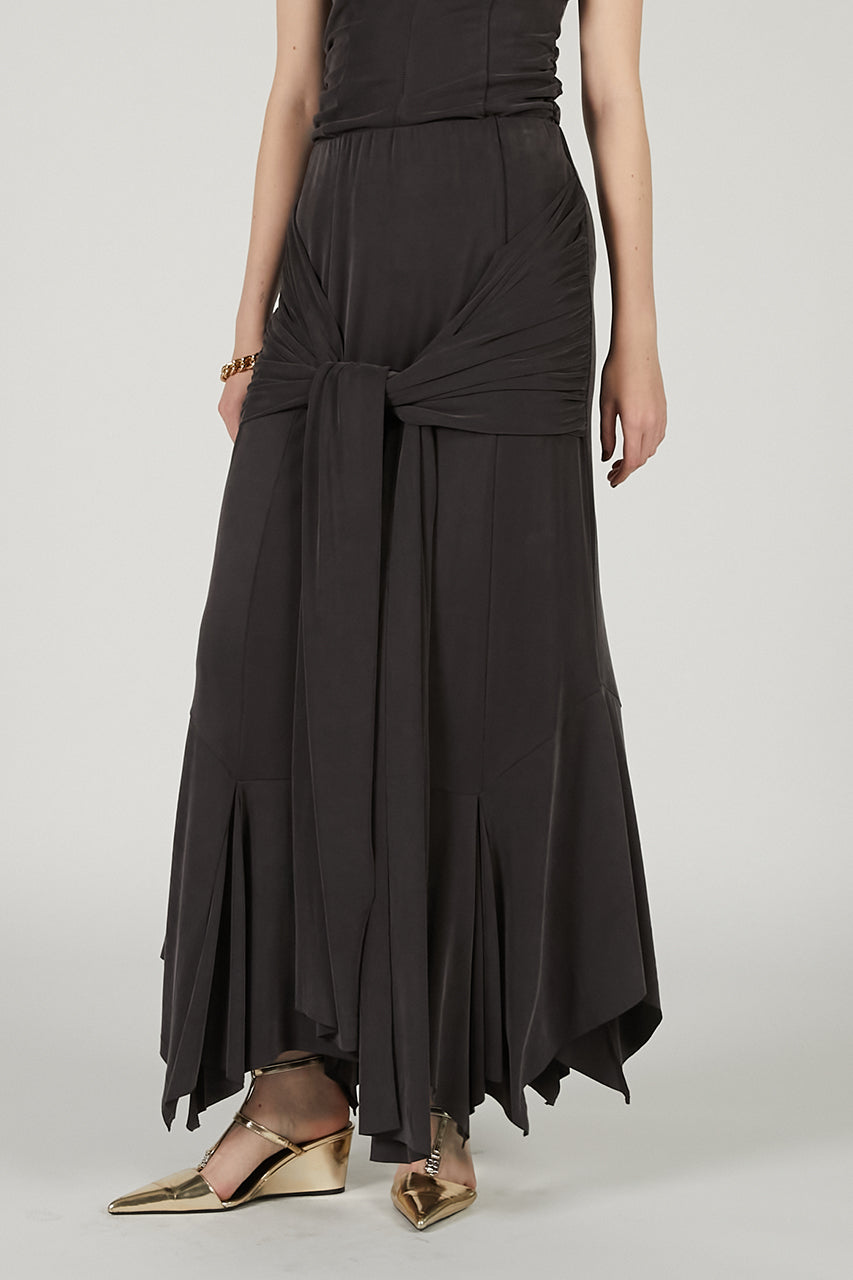 Jersey Tie Skirt - 2025 SUMMER