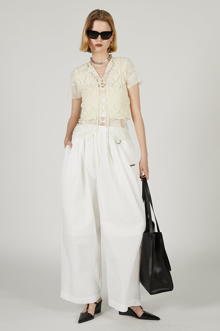 2Way Lace Sheer Top - 2025 SUMMER