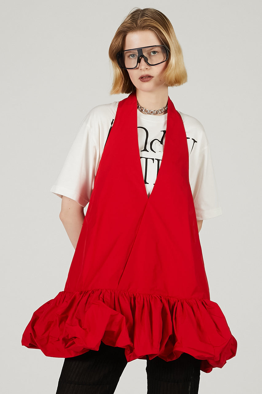 Volume Hem Halter Tunic - SALE