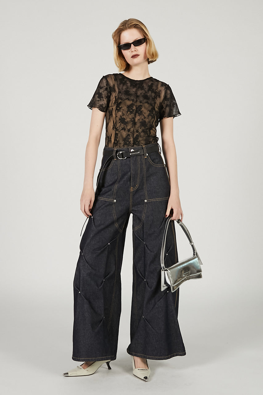 2Way Lace Sheer Top - 2025 SUMMER