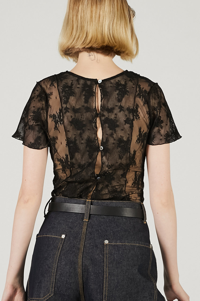 2Way Lace Sheer Top - 2025 SUMMER