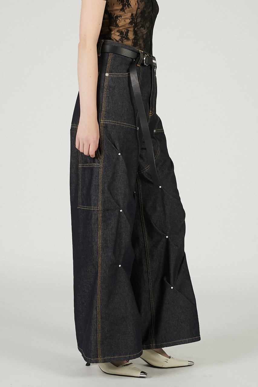 Studs Denim Pants