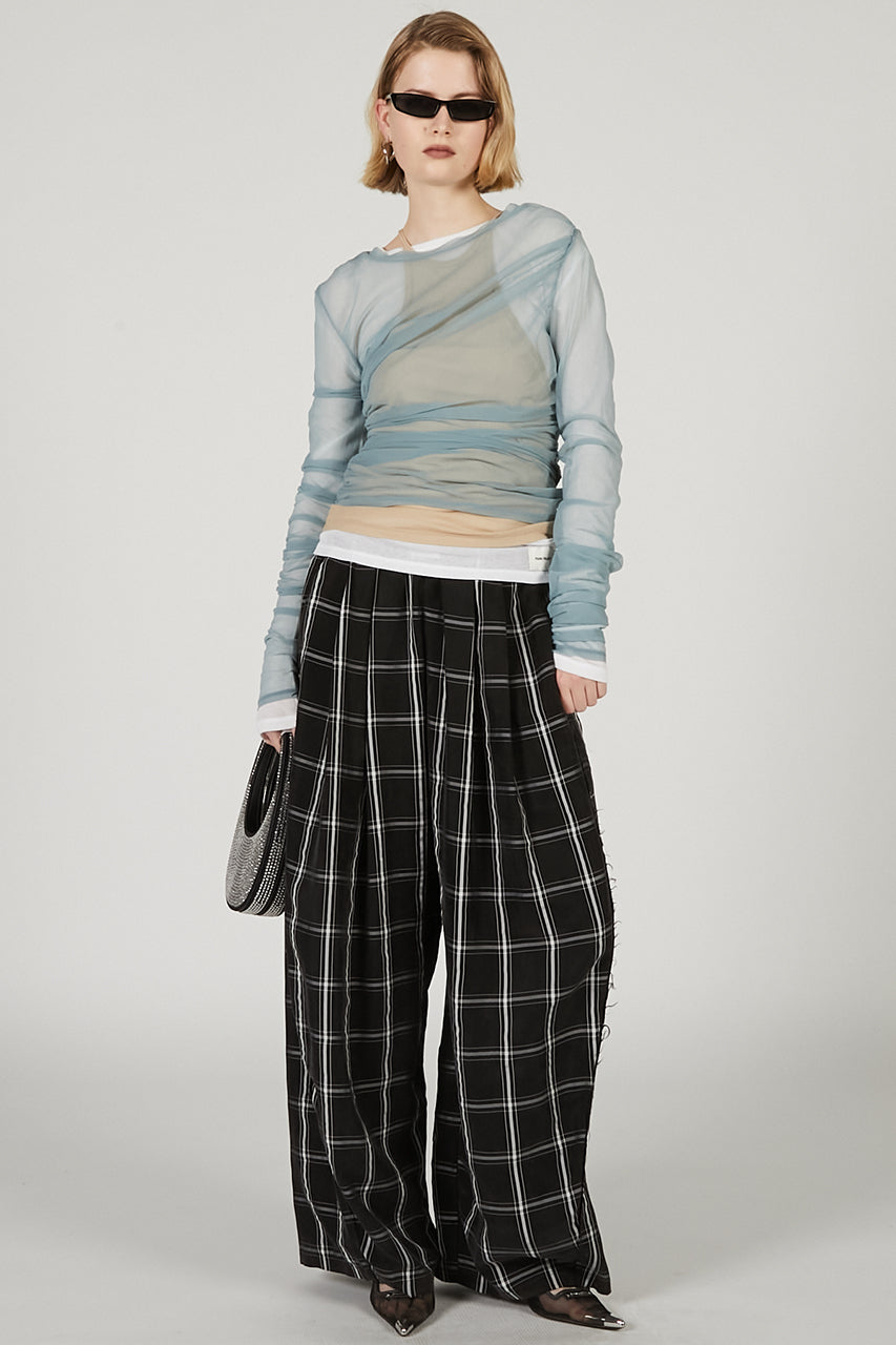 Satin Gathered Balloon Pants - PRE ORDER