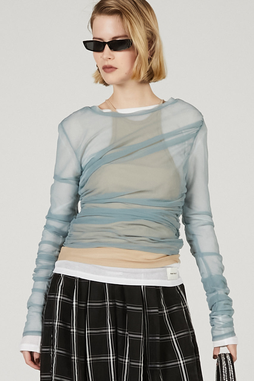 Triple Layered Sheer Top