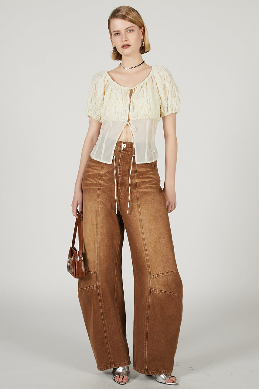 Smocking Pufftop - SALE