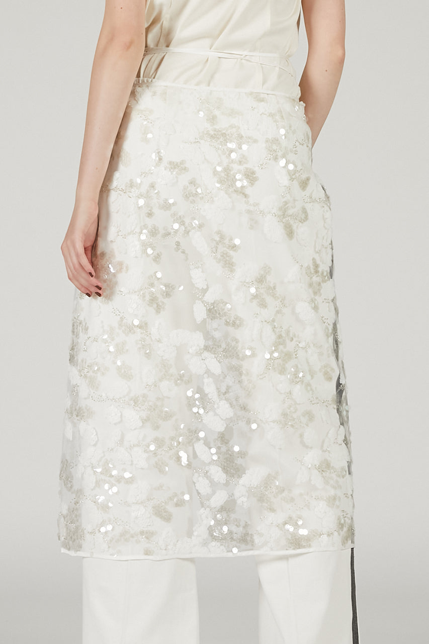 Spangle Wrap Skirt